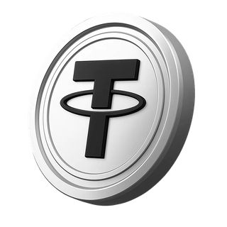 Account information section with a Tether USDT coin